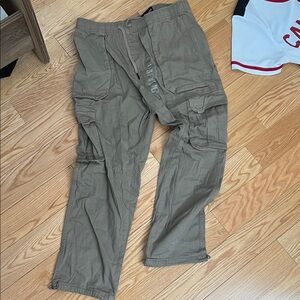 Men's Tan Cargo Pants